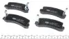 181734 Колодки тормозные (задние) Toyota Land Cruiser 100 98-07/Lexus LX II 98-08 ICER підбір по vin на Brocar