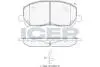 Колодки тормозные (передние) Lexus RX 98-03/Toyota Highlander/Kluger 00-10/Harrier 97-03 181705