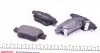 181688 Колодки тормозные (задние) Toyota Avensis 03-08/Corolla Verso 04-09 ICER підбір по vin на Brocar