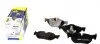 Колодки тормозные (задние) BMW 1 (E81-82/E87-88)/3 (E90-93) 04-13/X1 (E84) 09-15 181663