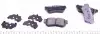 181645 Колодки гальмівні (задні) Hyundai Tucson 04-/Santa Fe/Getz/Sonata 98-12/Kia Sportage/Carens 04- ICER підбір по vin на Brocar
