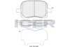 Колодки тормозные (передние) Toyota Camry 96-02/Lexus ES 91-01/RX 98-03 181632