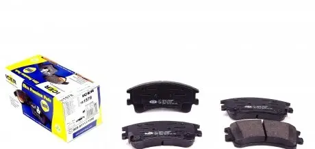 181578 Колодки тормозные (передние) Mazda 6 02-08 ICER подбор по vin на Brocar