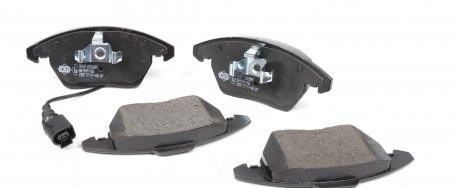 181567 Колодки тормозные (передние) Skoda Fabia/Rapid 10-/Octavia/VW Caddy 04-15/Golf/Passat 03- (+датчик) ICER подбор по vin на Brocar