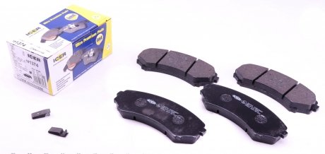 181374 Колодки гальмівні (передні) Mitsubishi Grandis 04-11/Pajero II-IV 90-/Mazda E2000/2200 88-03 ICER підбір по vin на Brocar