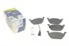 Колодки гальмівні (передні) Audi A3/Skoda Fabia/Octavia 96-13/VW Caddy 04-15/Golf 97- (+датчик) 181349