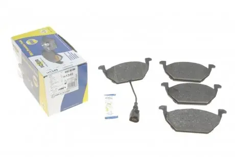 181349 Колодки тормозные (передние) Audi A3/Skoda Fabia/Octavia 96-13/VW Caddy 04-15/Golf 97- (+датчик) ICER подбор по vin на Brocar