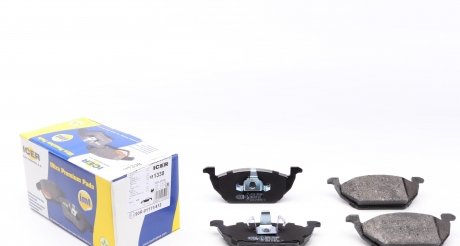 181338 Колодки тормозные (передние) Audi A1 10-18/A3/Seat/Skoda Fabia/Octavia/VW Golf 96-/Caddy/Polo 04- ICER подбор по vin на Brocar