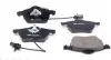 181331 Колодки тормозные (передние) Audi A4/A6 95-11/Skoda SuperB 01-08/VW Golf/Passat B5 97-06 ICER підбір по vin на Brocar