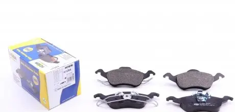 181264 Колодки гальмівні (передні) Ford Focus 98-05 ICER підбір по vin на Brocar