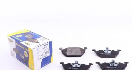 181184 Колодки гальмівні (передні) Audi A3/Seat Toledo 96-04/Skoda Octavia 96-07/VW Golf 97-05/Polo 02- ICER підбір по vin на Brocar