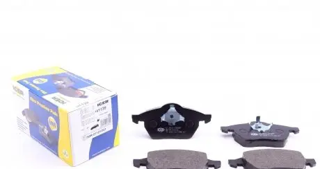 181139 Колодки тормозные (передние) Ford Galaxy 95-15/Seat Alhambra 96-10/VW Sharan 95-10 ICER подбор по vin на Brocar