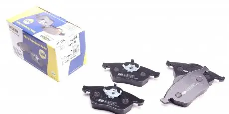 181138 Колодки гальмівні (передні) Audi A4 94-01/VW Passat B3/B4/B5 96-00 ICER підбір по vin на Brocar