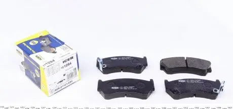 181094 Колодки тормозные (передние) Nissan Almera 95-01/Sunny 97-00 ICER подбор по vin на Brocar