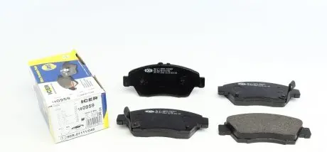 180959 Колодки гальмівні (передні) Honda Civic V/VI/VII 91-05/CRX III 92-98/Jazz 08-14 ICER підбір по vin на Brocar