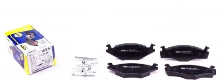 180459 Колодки тормозные (передние) Seat Cordoba/Ibiza 93-02/VW Golf/Jetta 76-91/Passat B2 83-88 ICER подбор по vin на Brocar