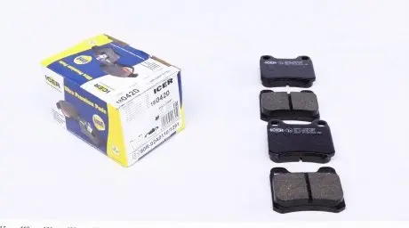 180420 Колодки тормозные (задние) MB 190 (W201) 82-93 ICER подбор по vin на Brocar