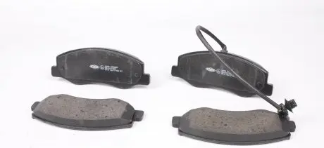 142000 Колодки гальмівні (задні) Renault Master III/Opel Movano B/Nissan NV400 10- (+датчик)(спарка) ICER підбір по vin на Brocar