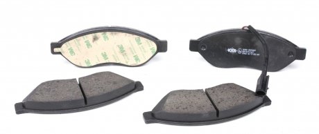141803 Колодки тормозные (передние) Citroen Jumper/Fiat Ducato/Peugeot Boxer 06- (+датчик) ICER подбор по vin на Brocar