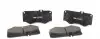 Колодки тормозные (передние) MB 207-613D 70-96/G-class (W460/W461/W463) 79-/VW LT 78-96 140405