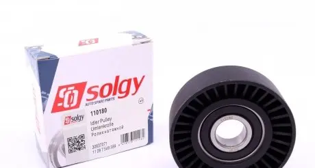 110180 Ролик генератора Fiat Doblo 1.6 01- (натяжний) (70х24) SOLGY підбір по vin на Brocar