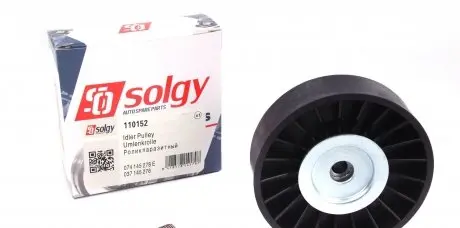 110152 Ролик генератора VW LT/T4 2.5TDI (паразитный) (90х25) SOLGY підбір по vin на Brocar