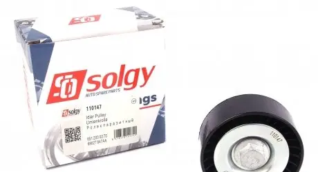 110147 Ролик натяжний ременя генератора SOLGY підбір по vin на Brocar