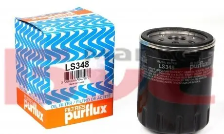 LS348 Фильтр масляный Jeep Cherokee (XJ) 2.5-2.8/LDV PURFLUX подбор по vin на Brocar