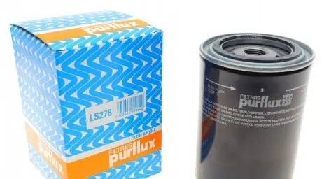 LS278 Фільтр масляний Audi A4/VW Passat 94-01 PURFLUX підбір по vin на Brocar