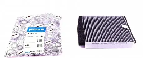 AHC173 Фільтр салону Volvo S60/S70/S80/V70/XC90 -14 (вугільний) PURFLUX підбір по vin на Brocar