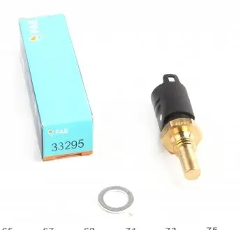 33295 Датчик температуры охлаждающей жидкости BMW 3/5/7 92- (4 конт.) FAE підбір по vin на Brocar