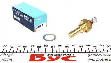 30130 Датчик температури охолоджуючої рідини DB 609-814 24V (червоний) FAE підбір по vin на Brocar