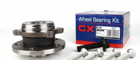 CX660 Подшипник ступицы (передней) VW Caddy 03- (4 болты) CX подбор по vin на Brocar