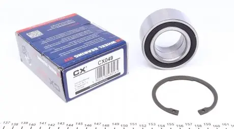 CX049 Подшипник ступицы (задней) BMW 3 (E36/E46) 90- (42х75х37) CX подбор по vin на Brocar