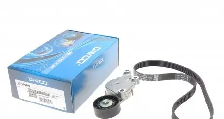 KPV408 Комплект ременя генератора Ford Fiesta/Focus 1.5/1.6D 04- DAYCO підбір по vin на Brocar