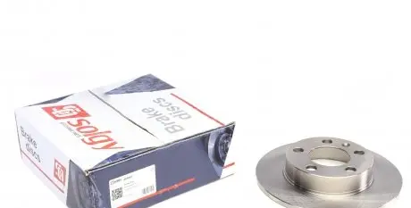 208087 Диск тормозной (задний) Skoda Fabia/Octavia/Roomster 98-/VW Golf IV (232x9) SOLGY подбор по vin на Brocar