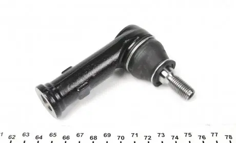 90909111 Тяга рулевая (с наконечником) (R) VW T4 90-03 (L=90mm/d=16mm) RTS підбір по vin на Brocar