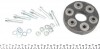 Муфта кардана еластична MB E-class (W210/W124/W202) 1.8-3.0D 82-97 (з к-кт болтів) 26x80x80 2462