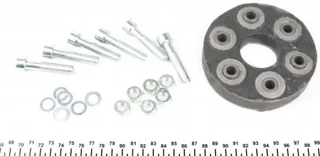 2462 Муфта кардана еластична MB E-class (W210/W124/W202) 1.8-3.0D 82-97 (з к-кт болтів) 26x80x80 IMPERGOM підбір по vin на Brocar