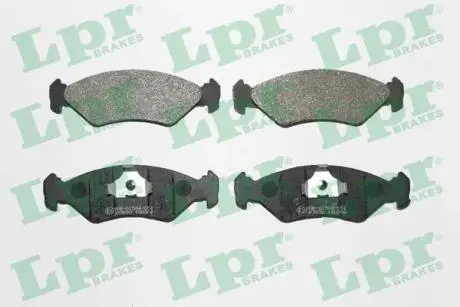 05P295 Колодки гальмівні дискові LPR підбір по vin на Brocar