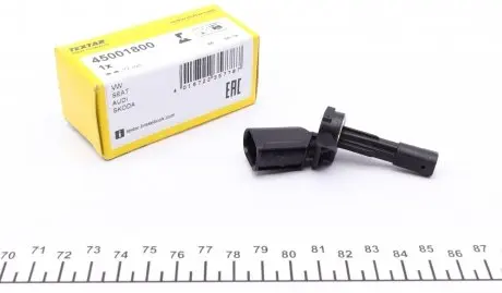 45001800 Датчик ABS (задній) Audi A3/VW Golf V 1.2-2.0 TFSI/TDI 03- (L) TEXTAR підбір по vin на Brocar