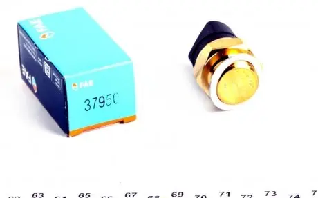 37950 Датчик увімкнення вентилятора VW T3/T4 82-95 (3 конт.) (93-82/87-76°C) FAE підбір по vin на Brocar