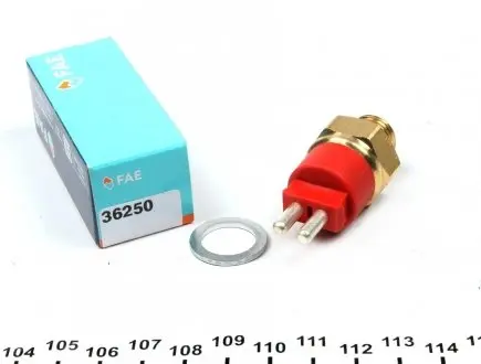 36250 Датчик включения вентилятора MB 190 (W201)/(W124) 81-93 (2 конт.) (100-95°C) FAE підбір по vin на Brocar