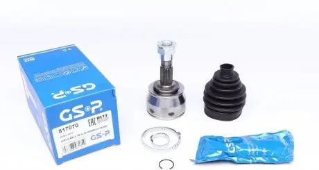 817070 Шрус (наружный) Fiat Punto III 12-/Fiorino IV 10-/Citroen Nemo 08- (22x22x136.5) GSP подбор по vin на Brocar