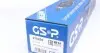 210255 Полуось Citroen Berlingo/Peugeot Partner 1.6HDI/1.6i 08- (L) (25х24х616) GSP підбір по vin на Brocar