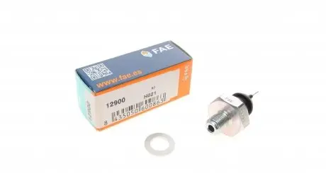 12900 Датчик тиску оливи VW LT 2.4D 78-96 (1.4 bar) (чорний) FAE підбір по vin на Brocar