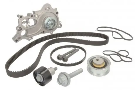 PK06740 Комплект ГРМ + помпа Audi A3 1.4TFSI 12-14/Seat Ibiza IV/V/Skoda Fabia III/VW Polo 1.0TSI 14- HEPU подбор по vin на Brocar