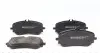 228021902 Колодки тормозные (задние) VW Crafter 2.0TDI 16-/Amarok 11-/Man TGE 16- (Bosch) (с аксессуарами) ZIMMERMANN підбір по vin на Brocar