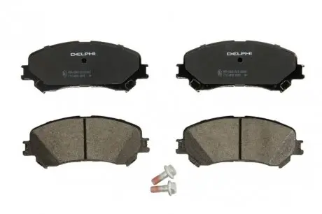 LP3275 Тормозные колодки дисковые. DELPHI підбір по vin на Brocar