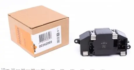 342069 Реостат пічки VW Passat 08-12 NRF підбір по vin на Brocar